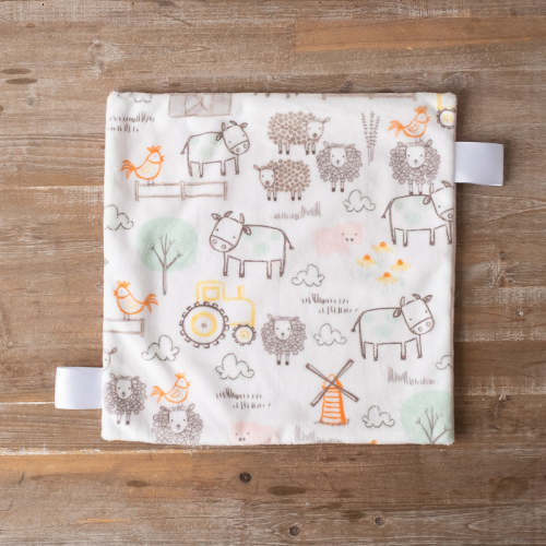 E-I-E-I-O Farm Print 14" Lovey
