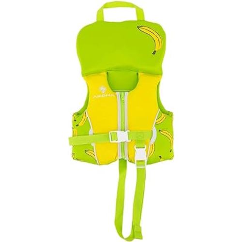 AKONA Infant Neoprene Life Jacket, US Coast Guard Approved, Rated up to 30 Pounds