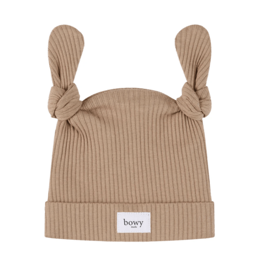 Double Knot Beanie - Chocolate