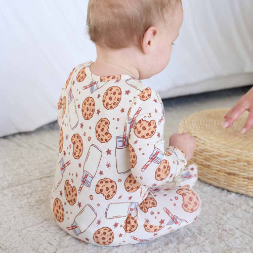 Cookie Cuddles Zipper Footie