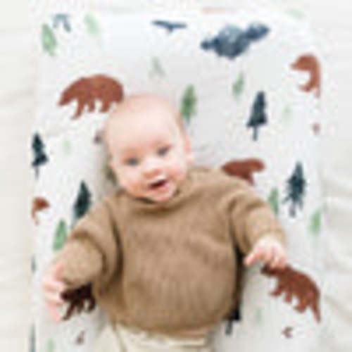 Buy Cotton Muslin Changing Pad Cover | Saranoni