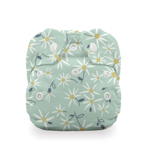 Thirsties Natural All in One Cloth Diaper for Newborns | Cotton + Hemp Absorbency