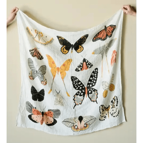 Butterfly swaddle blanket