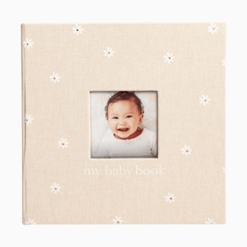 Pearhead Daisy Print Baby Book