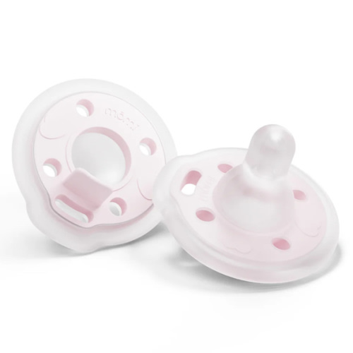 babypace breast-like pacifier 2-set - seashell | mōmi