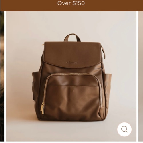 BROOKLYN Backpack Nappy Bag - Chocolate/Jack – Milk & Poppy