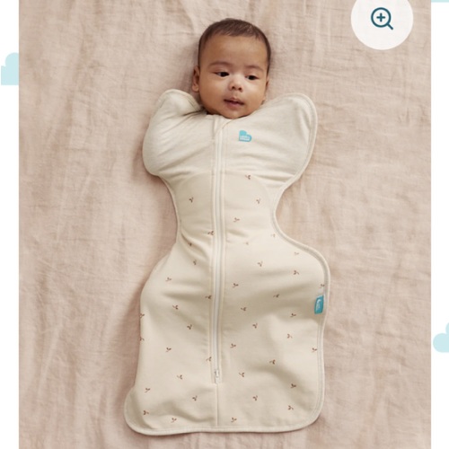 Swaddle Up™ 1.5 TOG Cotton Oatmeal Twigs