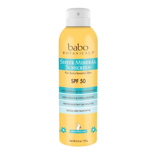 Sheer Mineral Sunscreen Spray - SPF 50