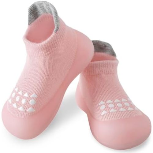 Hstyle Baby Sock Shoes Toddler Boys Walking Shoes Infant Slippers Sneakers
