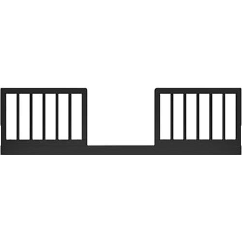 Graco Storkcraft Toddler Safety Guardrail Kit with Dowels (Black) – GREENGUARD Gold Certified, Converts Compatible Storkcraft Crib to Toddler Bed, Kit Includes 2 Toddler Guardrails