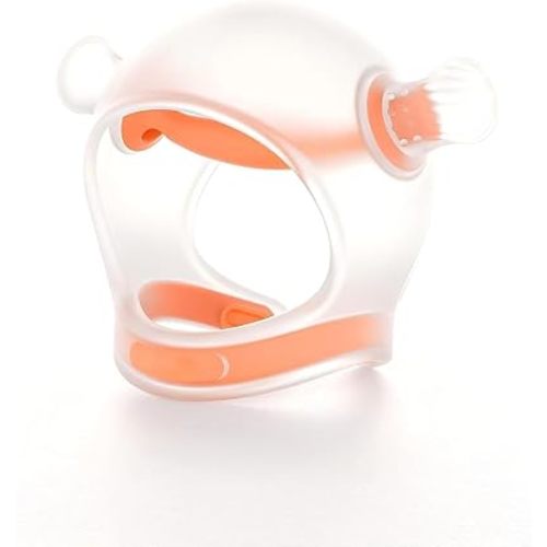 Garkoko Baby Teether for 4+Months, Wrist Hand Teether Toy for Babies, Anti-Drop Silicone Teething Relief Toy, BPA Free Sensory Chew Toy for Sucking Needs, Easy Hold Teether for Infants & Toddlers