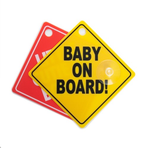 Ms Fix-It Baby on Board Signs