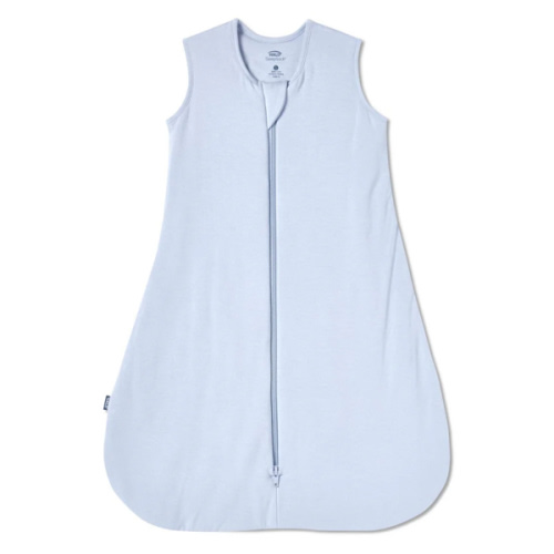 HALO - 1.5 TOG supersoft bamboo wearable blanket, double zipper sleeping bag with weighted feel - blue