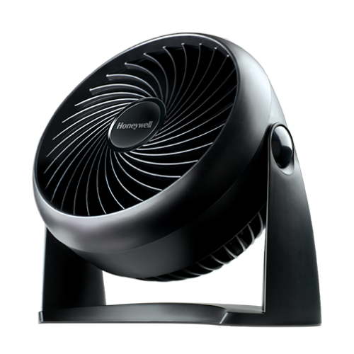 Honeywell Turbo Force Air Circulator Personal Fan, New, Black, W 8.94" x H 10.9" x L 6.3", HT900