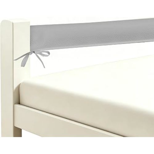 Toddlers' Bed Rail Protecter,Easy InstallEnhanced Safety Mostly Fit (Gray-4pc)