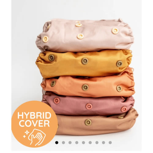 Boho Sunset Vibes Hybrid Cover (5) Value Bundle – Kinder Cloth Diaper Co.