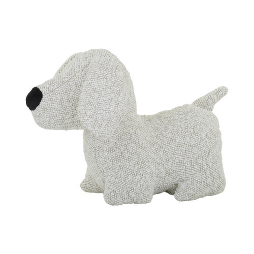 Koa Ivory Boucle Weighted Door Stop