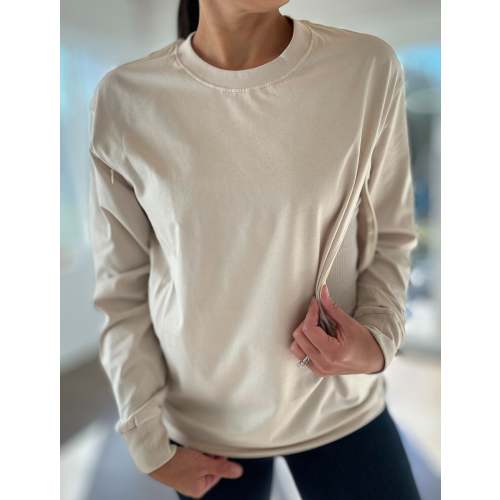 Long Sleeve Solid Comfort Tee