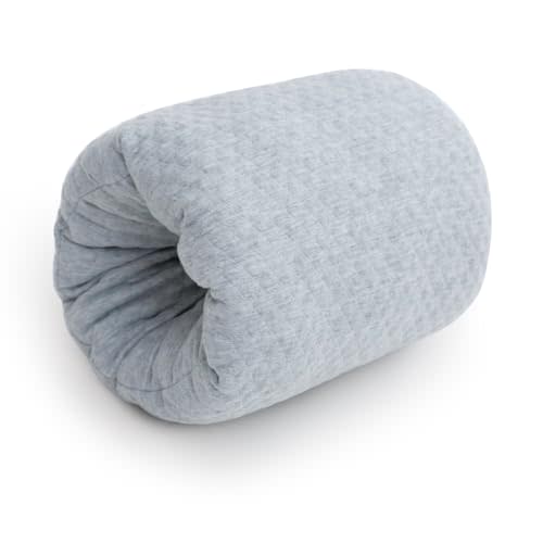 KAKIBLIN Baby Feeding Arm Pillow,Baby Nursing Arm Breastfeeding Pillows Support for Newborn Mom and Babies,Portable and Washable,Ergonomic Nursing Essentials, Travel Pillows for Newborn (Dark Gray)