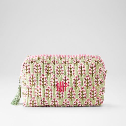 Block Print Travel Pouch