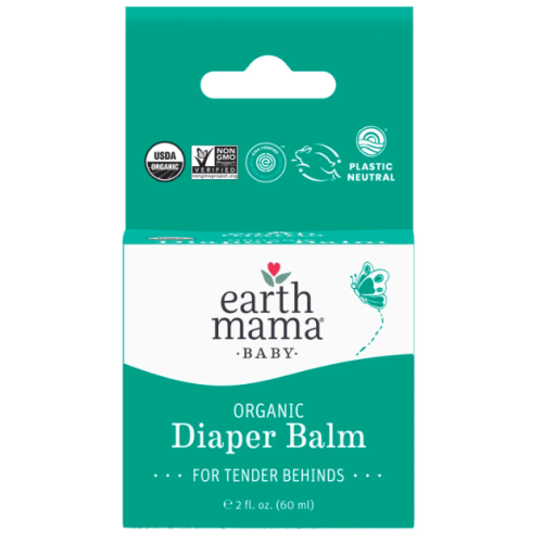 Earth Mama Cloth Diaper Safe Bum Organic Diaper Balm 2 oz Canister – Kinder Cloth Diaper Co.