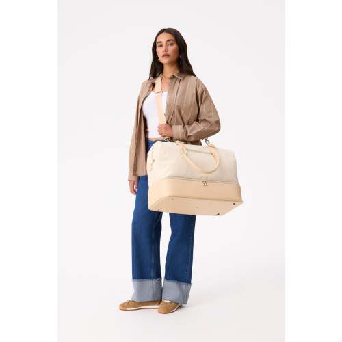 BÉIS 'The Weekender' in Beige - Beige Travel Bag & Overnight Bags