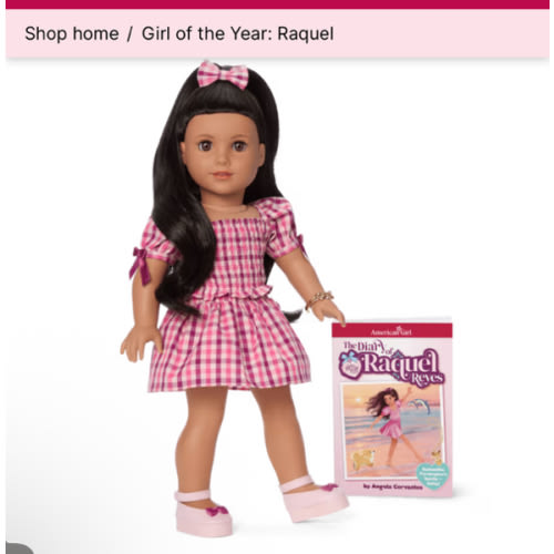 Raquel™ 18-inch Doll & Journal (Girl of the Year™ 2026)
