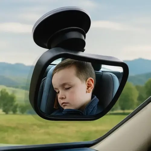 Adjustable Car Baby Rearview Mirror - Kidzly