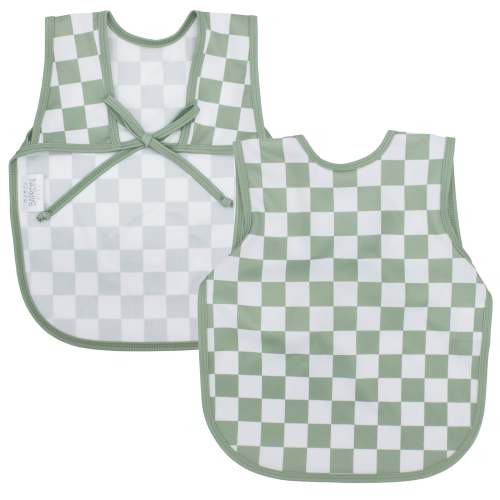 Sage Checkerboard Bapron