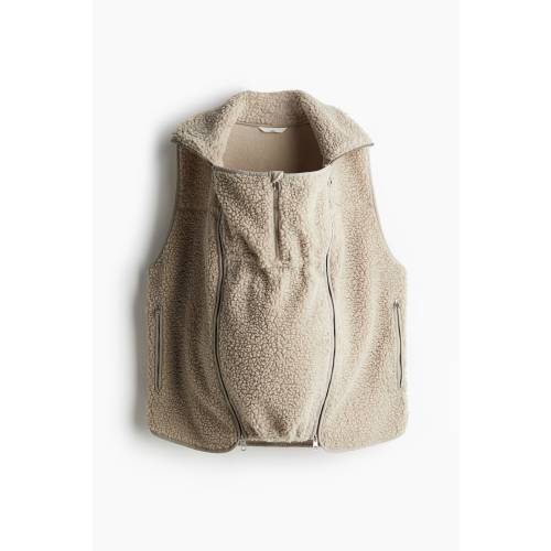 MAMA BEFORE & AFTER BABYWEARING TEDDY FLEECE VEST