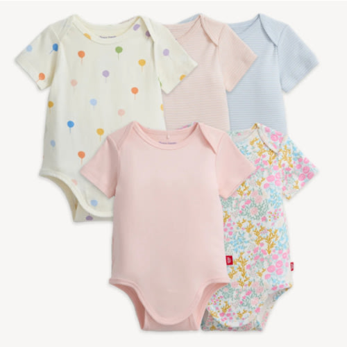 3-6 Months Magnetic 5-Pack Bodysuit