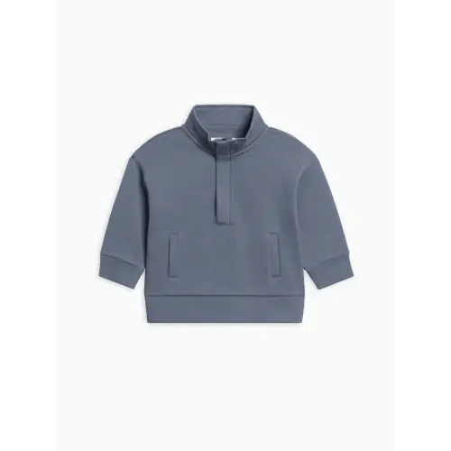 Eunan Fleece Half Zip Pullover Sweatshirt
