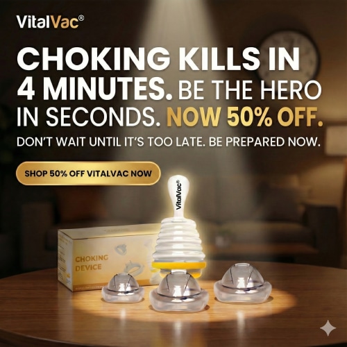 HOLIDAY SALE: Protect Your Family with VitalVac®— Choking Emergency Device