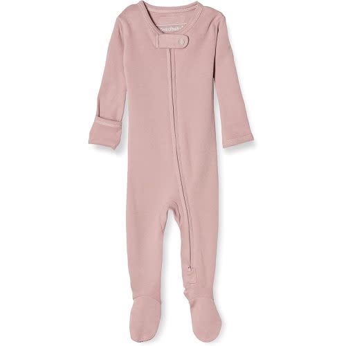 L'ovedbaby Unisex Baby Organic 2-Way Zipper Footie