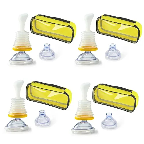 4/3PCS Choking Rescue Device CPR First Aid Kit For Adult Child LifVac Asphyxia Rescues Device Portable First Aid Choking Device