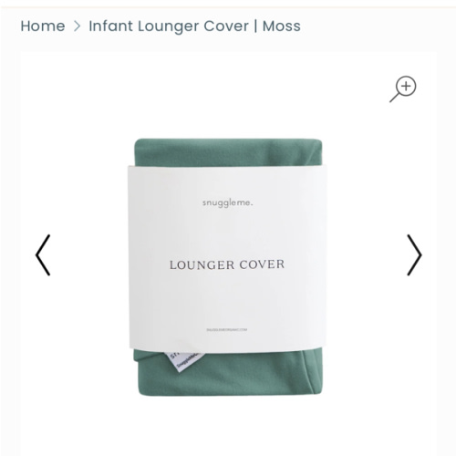 Infant Lounger Cover | Moss