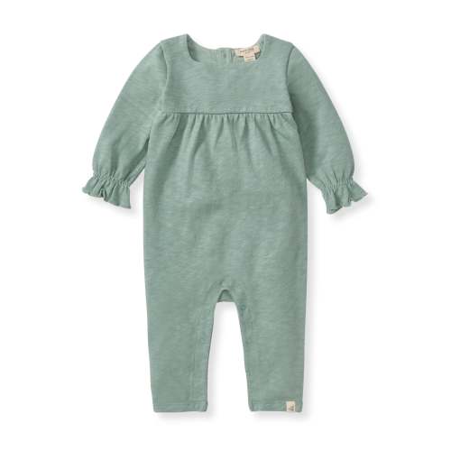 Chunky Slub Baby Girl Jumpsuit – Burt's Bees Baby