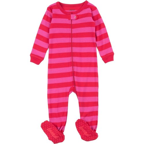 Leveret Kids Pajamas Baby Boys Girls Footed Pajamas Sleeper 100% Cotton (Size 6-12 Months-5 Toddler)
