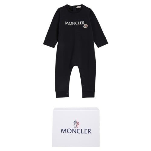 Stretch Cotton Fleece Romper
