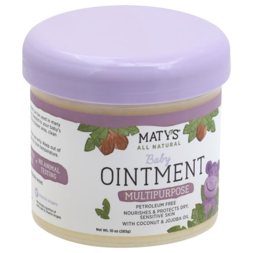 Matys All Natural Baby Ointment with Coconut Oil Jojoba Oil & Vitamin E