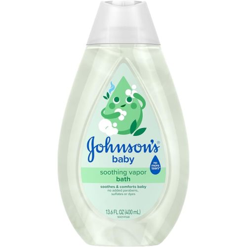 Johnson's Baby Soothing Vapor Bath, Calming Aromas, 13.6 fl. oz