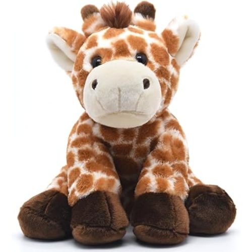 HWD 9'' Giraffe Dolls, Realistic Soft Plush Toys Stuffed Animal Plushies