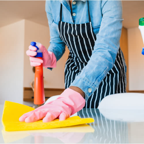 House cleaner before baby comes