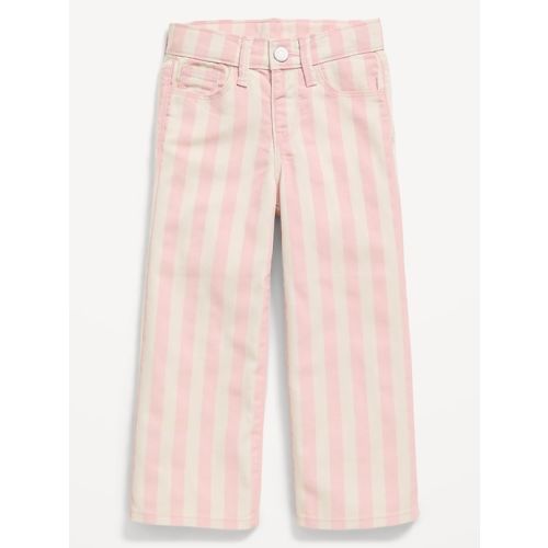 Baggy Striped Wide-Leg Pants for Toddler Girls