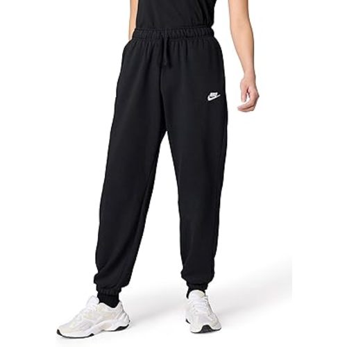 Amazon.com: Nike Women's Sportswear Club Fleece Mid-Rise Oversized Sweatpants, Black/White, 2XL : Clothing, Shoes & Jewelry