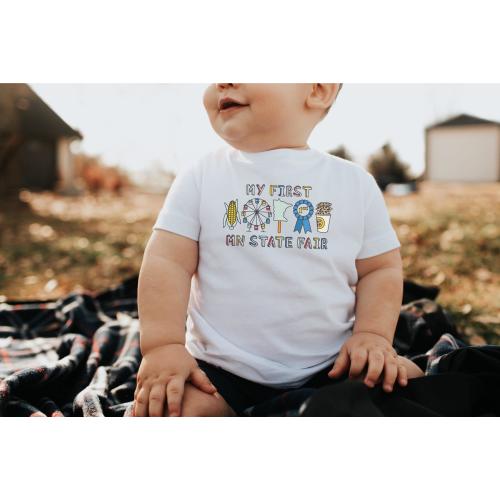 MN State Fair Icons Infant Shirt, Minnesota Shirt, Minnesota Gift, Minnesota Tshirt, Fair Food, MN On A Stick, Mommy And Me Matching Shirts