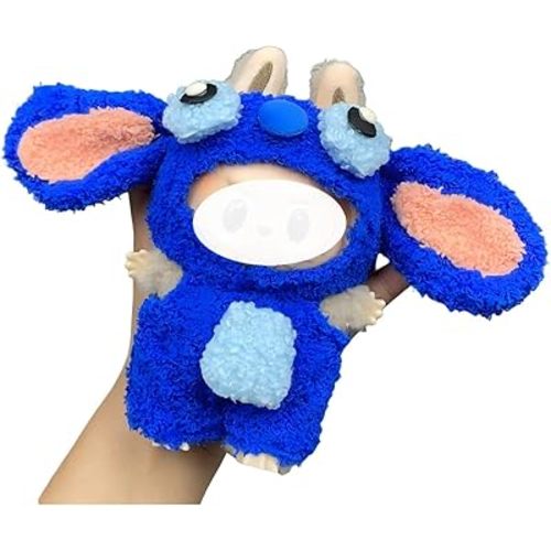 Clothes for LABUBU Doll (NO Doll),Outfit for LABUBU,Clothes Set for LABUBU Dress Up,Accessories for LABUBU (Stitchs)