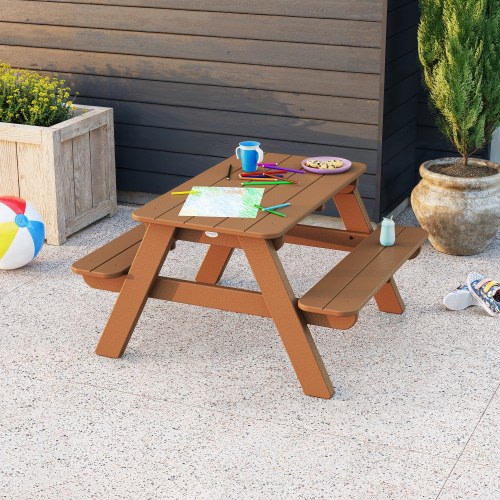 Outdoor Picnic Table - Color Teak