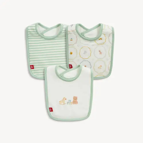 Magnetic Bib 3-Pack- Nursery Magic