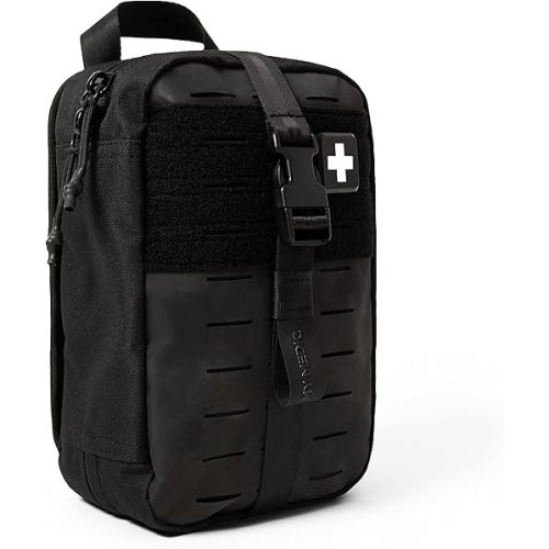 MY MEDIC MyFAK PRO Ifak First Aid Kit - 140 Life Saving Trauma and Medical Items - HSA FSA Survival Kit for Camping or Your Car - Black